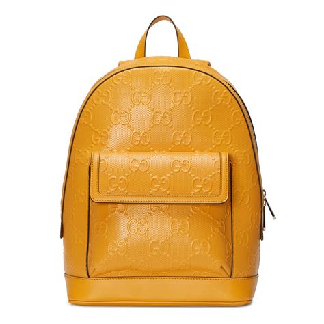 gucci backpack yellow|Gucci black small backpack.